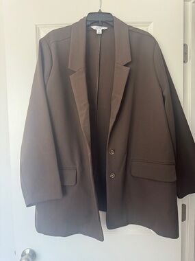 Old Navy Brown Women's Two-Button Blazer